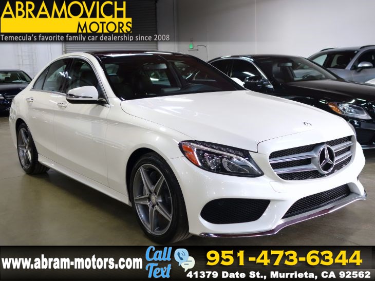 Sold 2016 Mercedes Benz C 300 Msrp 49 670 Sport Sedan Lighting Sport Premium 2 Pkg In Murrieta