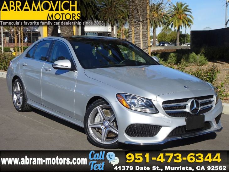 Sold 2017 Mercedes Benz C 300 Msrp 45 300 Sedan With Sport Pkg Panoramic Roof Amg Wheels In Murrieta