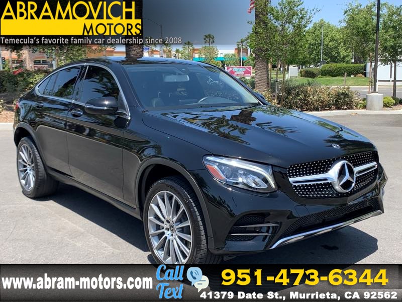 2017 Mercedes-Benz GLC 300 4MATIC Coupe - MSRP $51,665 - SPORT PACKAGE W/O MB-TEX DASHBOARD