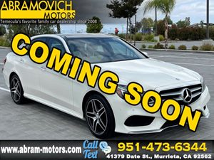 2015 Mercedes-Benz E 400 Sedan - MSRP $71,550 -