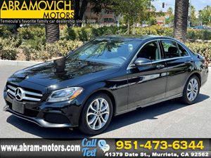 2018 Mercedes-Benz C 300 Sedan - MSRP $44,225 -