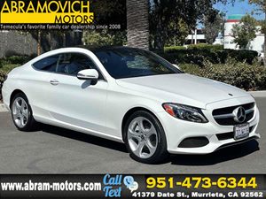 2017 Mercedes-Benz C 300 Coupe - MSRP $47,480 -