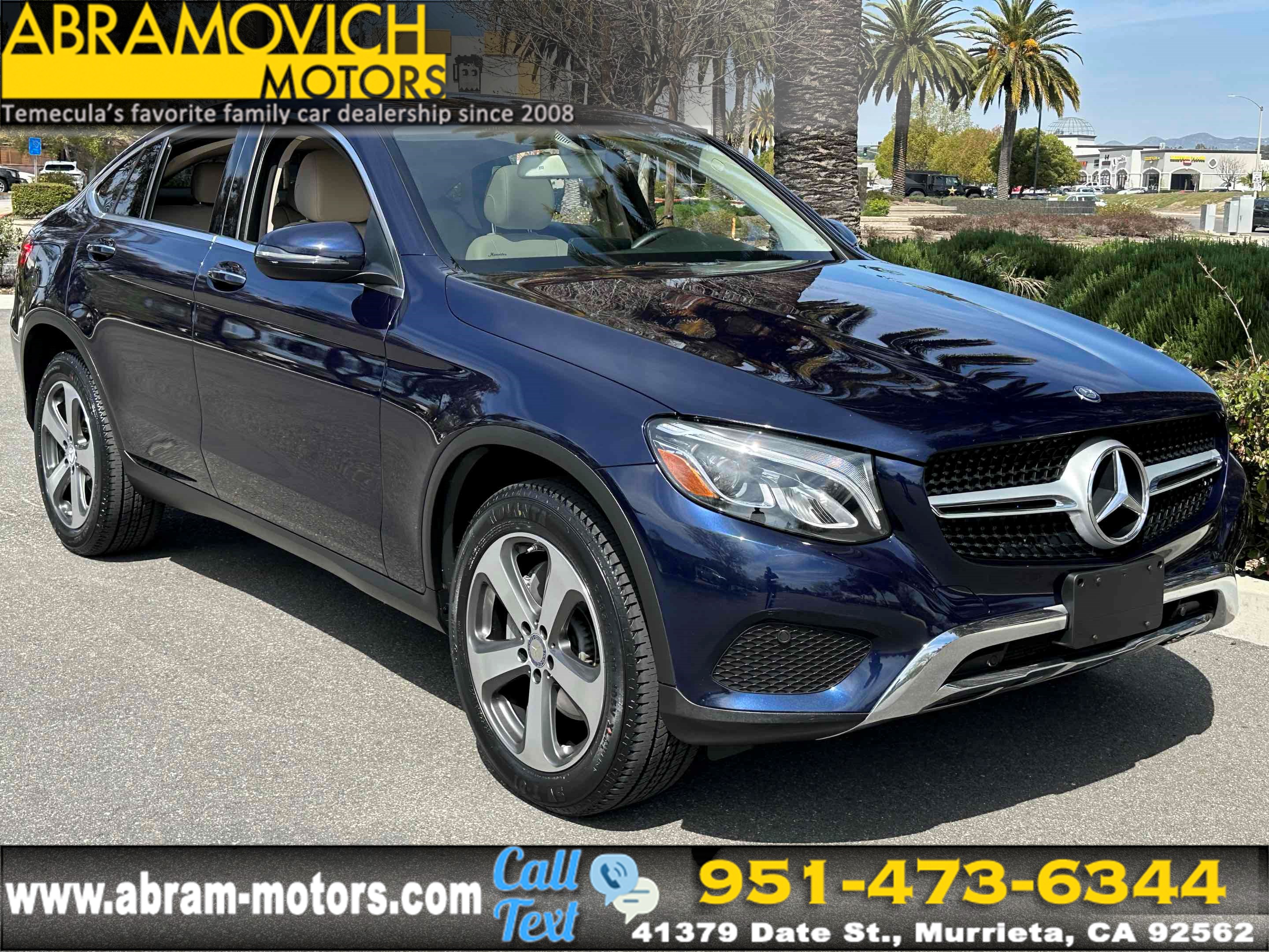 2017 Mercedes-Benz GLC 300 4MATIC Coupe - PREMIUM 1 PACKAGE