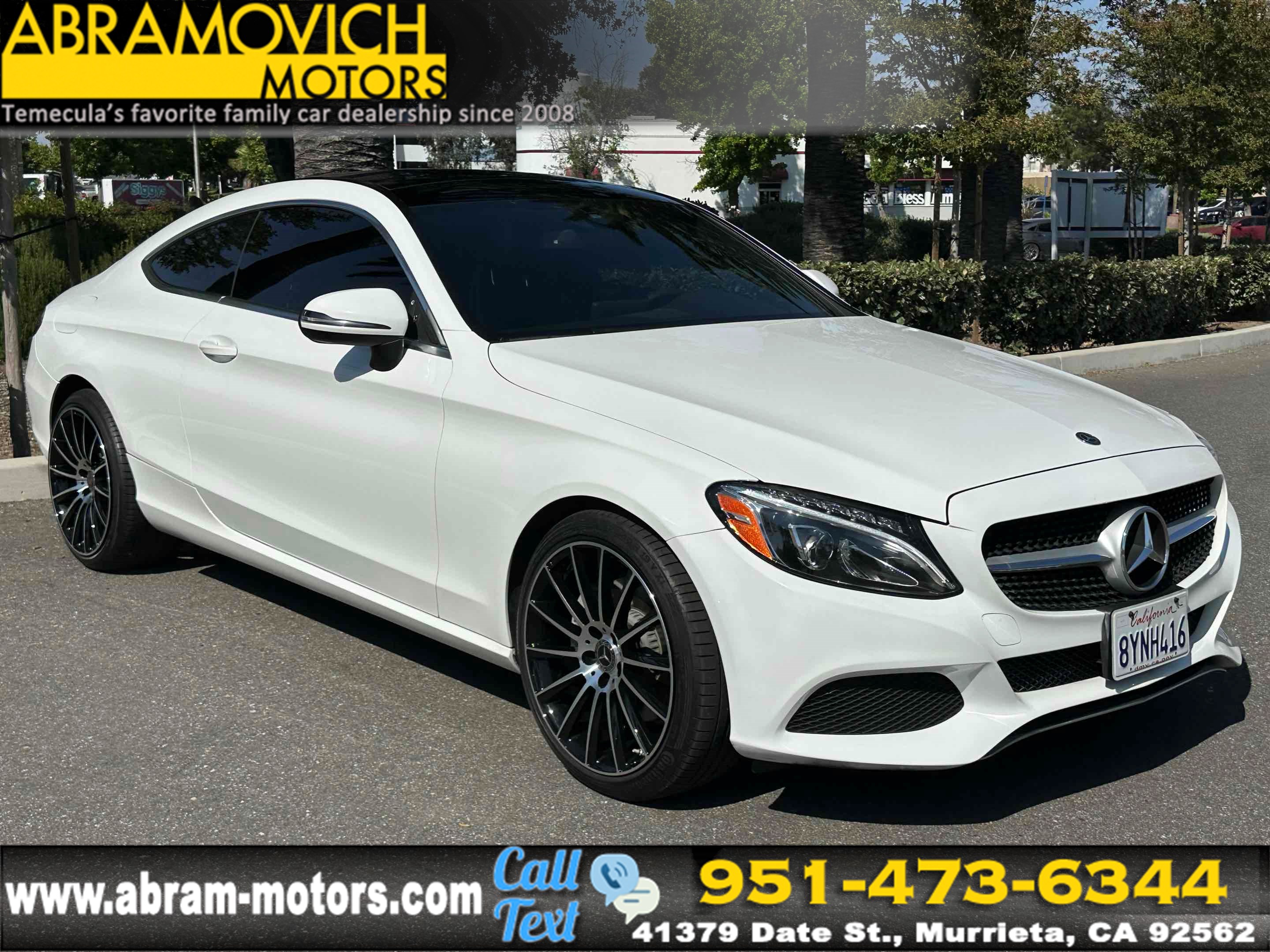 2018 Mercedes-Benz C 300 Coupe - KEYLESS START - PRICED TO SELL