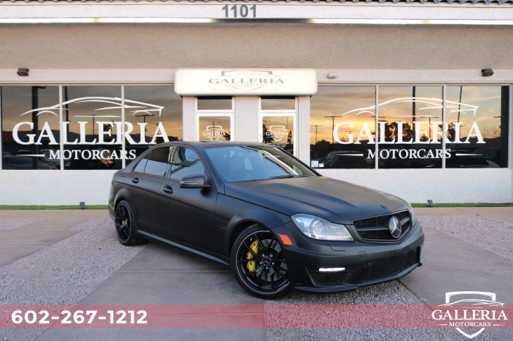 Sold 13 Mercedes Benz C 63 Amg Sedan In Scottsdale