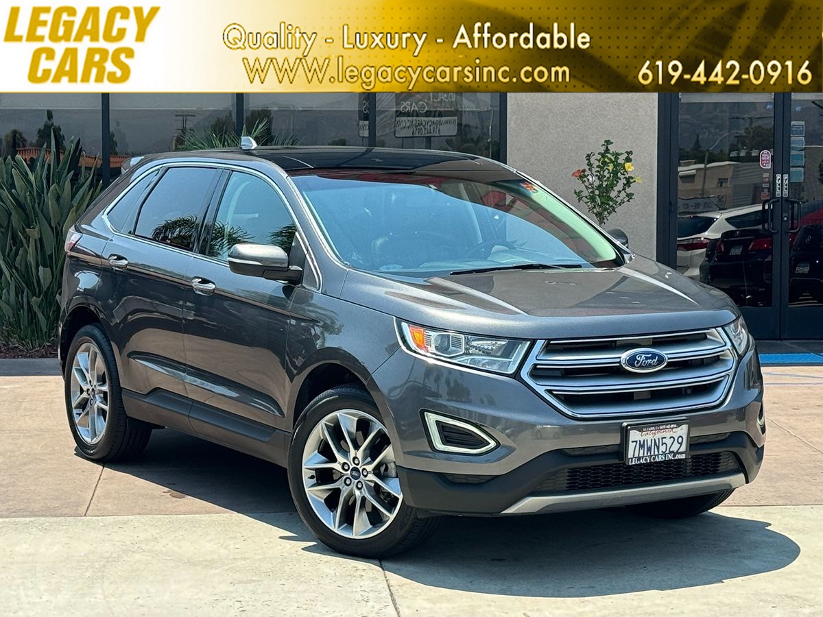 2015 Ford Edge Titanium W/ COOLED LEATHER