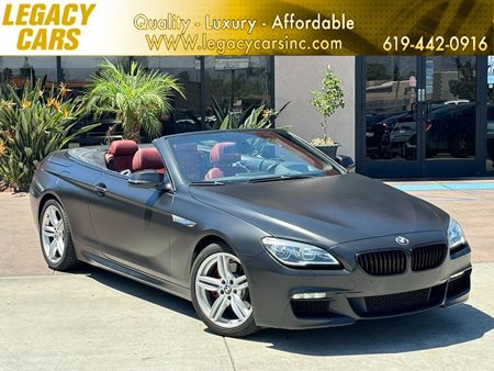 2016 BMW 6 Series 640i SOFT TOP M-SPORT EDITION W/ ULTRA LOW MILES