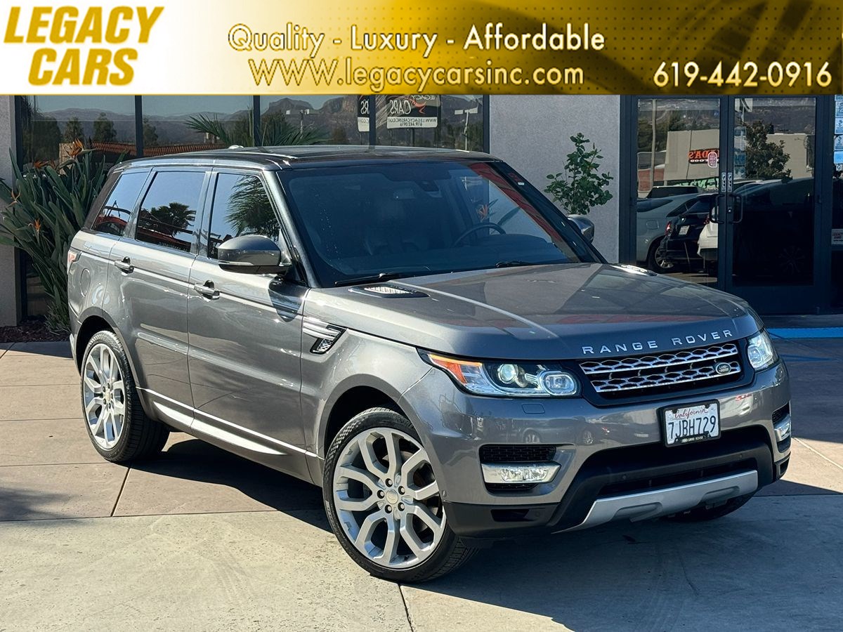 2015 Land Rover Range Rover Sport HSE LOW MILES  W/ BLIND SPOT / PREMIUM SOUND