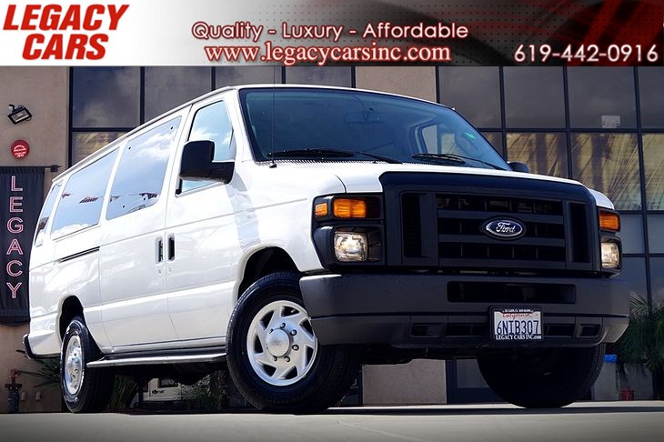 Sold 2010 Ford Econoline Wagon E 350 Sd 14 Passengers Extended Van In El Cajon