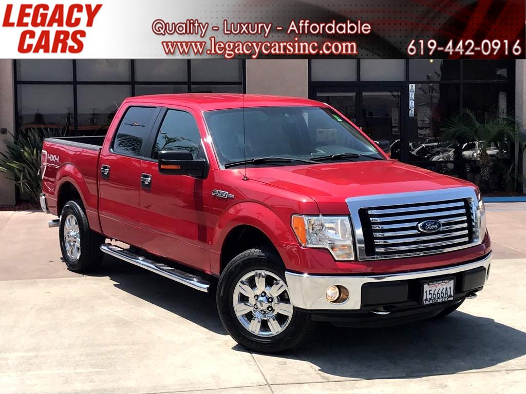 2011 Ford F 150 Xlt 4x4 W Backup Camera Crew Cab Legacy Cars