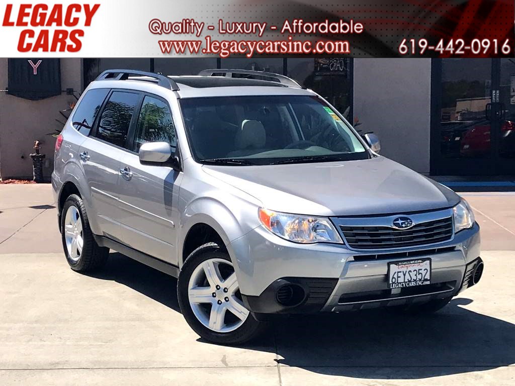 Sold 2009 Subaru Forester 2 5 X Premium Awd W Pano Sunroof In El Cajon