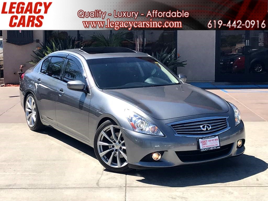 Sold 2013 Infiniti G37 Sedan Journey W Nav Sunroof In El Cajon