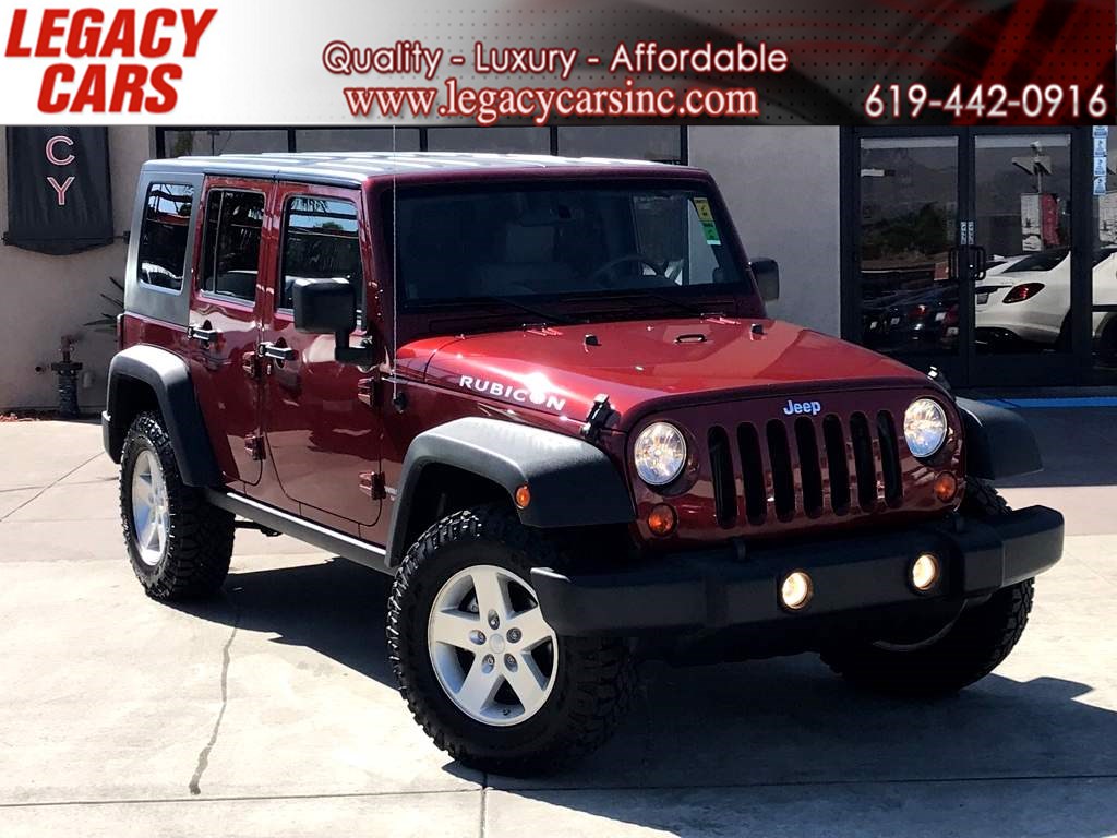 Sold 2009 Jeep Wrangler Unlimited Rubicon 4x4 Hard Top In El Cajon