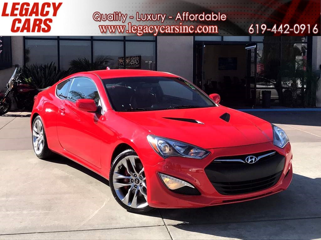 Sold 2013 Hyundai Genesis Coupe 3 8 R Spec 6 Speed Manual W Leather In El Cajon