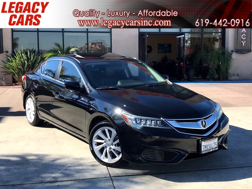 Sold 2016 Acura Ilx W Sunroof Backup Camera In El Cajon