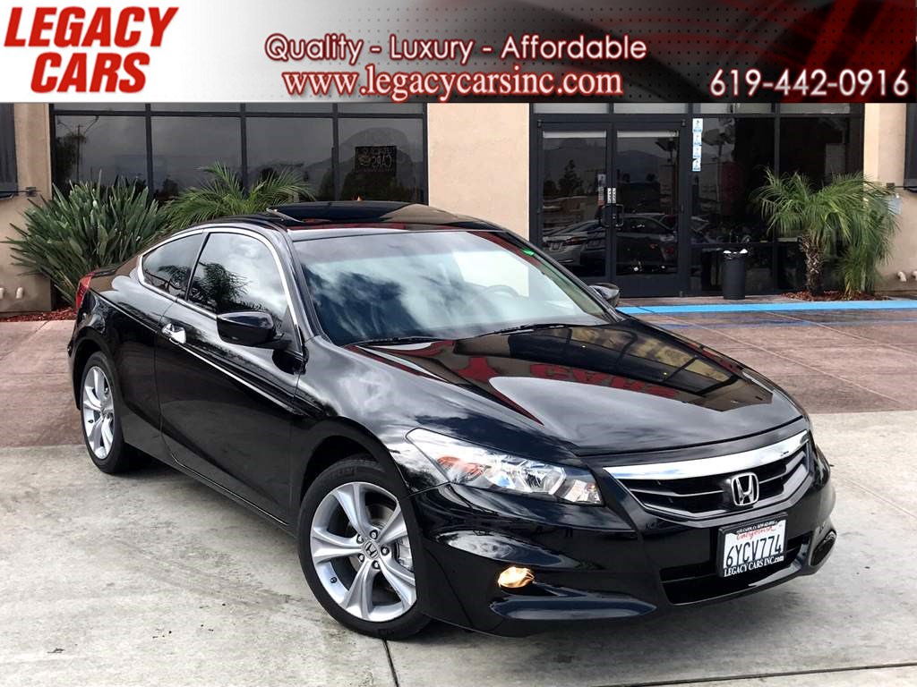 Sold 2012 Honda Accord Cpe Ex L V6 W Sunroof In El Cajon