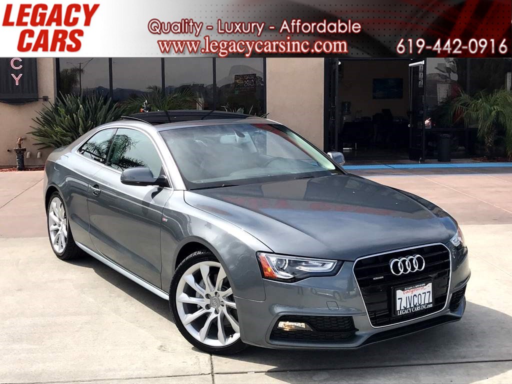 Sold 2015 Audi A5 Premium Plus Coupe S Line Loaded W Panorama