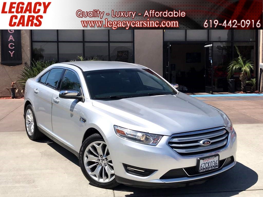 Sold 2013 Ford Taurus Limited W Backup Camera Bluetooth In El Cajon