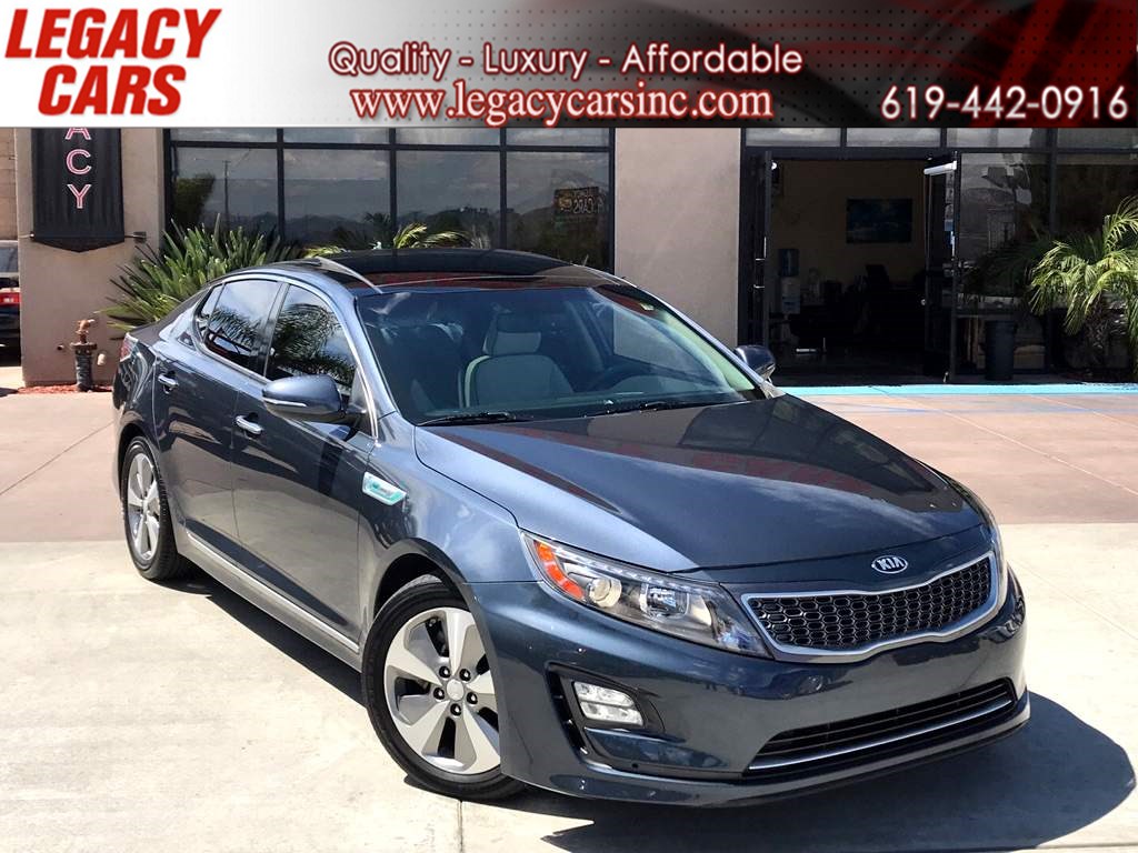 Sold 2014 Kia Optima Hybrid Ex Ultra Low Miles W Tech Pkg Panorama Roof In El Cajon