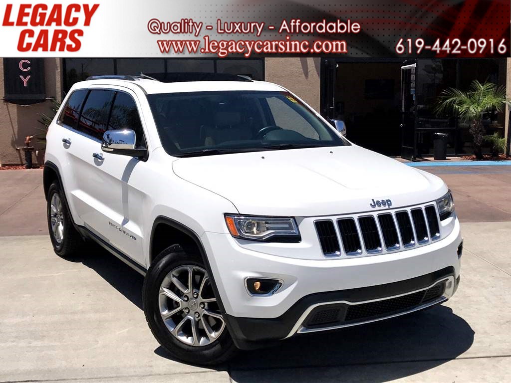 Sold 2015 Jeep Grand Cherokee Limited W Nav Pano Sunroof In El Cajon