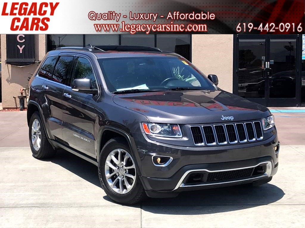 Sold 2014 Jeep Grand Cherokee Limited 4x4 W Off Road Nav Sunroof In El Cajon