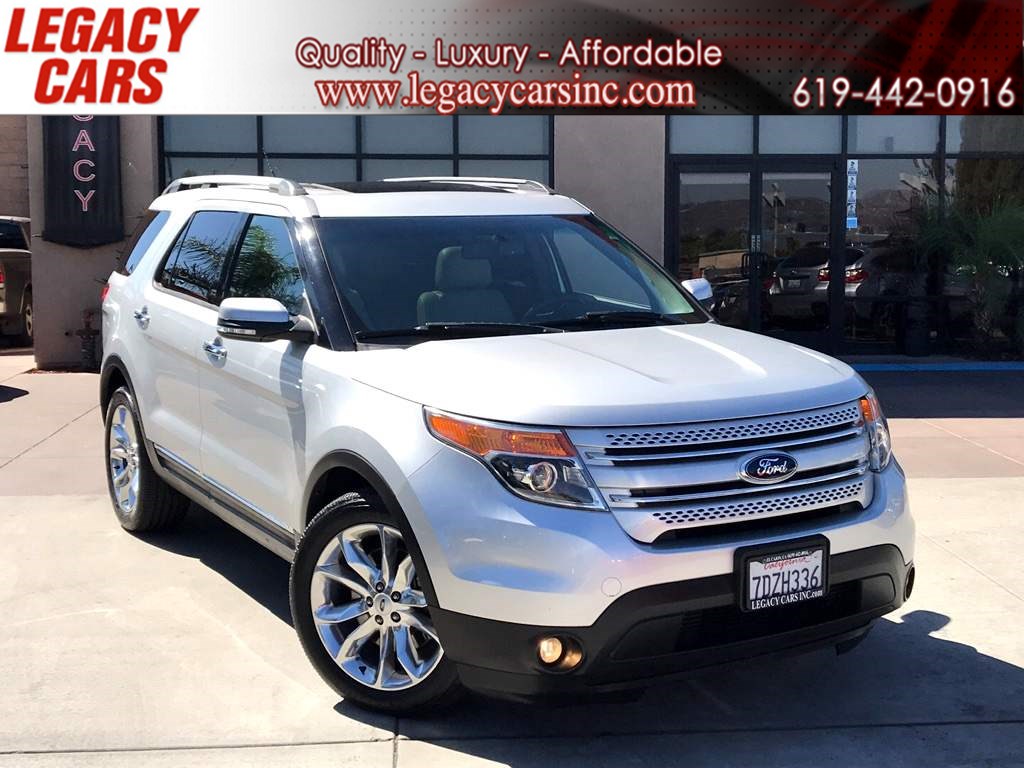 Used 2014 Ford Explorer Limited W Back Up Cam 3rd Row Dual Sunroof