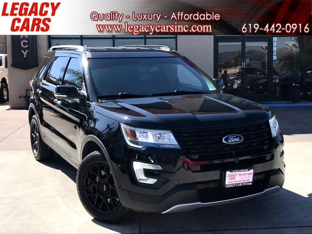 Sold 16 Ford Explorer Limited 4wd W Nav Back Up Cam 3rd Row Seats In El Cajon