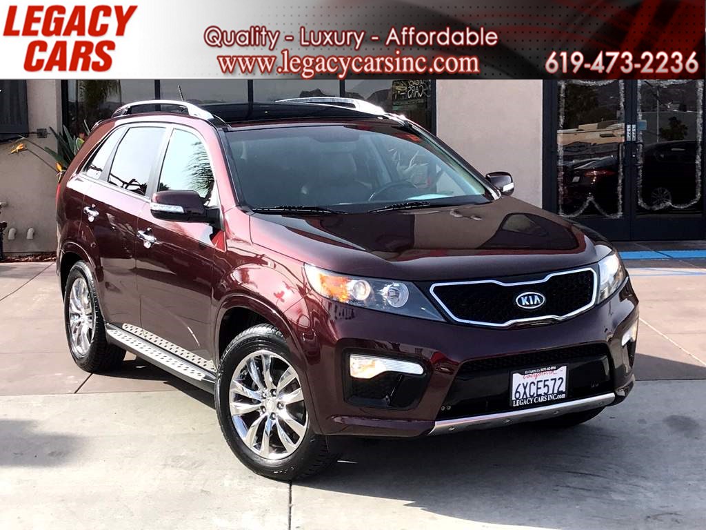 2012 Kia Sorento SX 3rd Row w/Nav/Back-up Cam/Sunroof