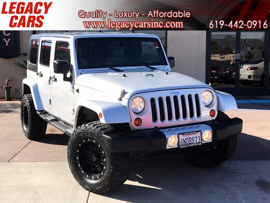 Used 2010 Jeep Wrangler Unlimited Sahara 4x4 Hard Top In El Cajon