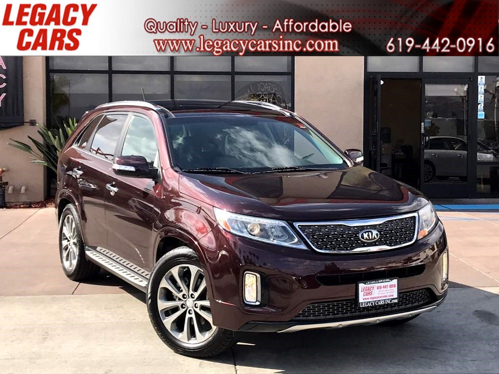 Sold 2015 Kia Sorento Sx W Nav Pano Sunroof 3rd Row In El Cajon