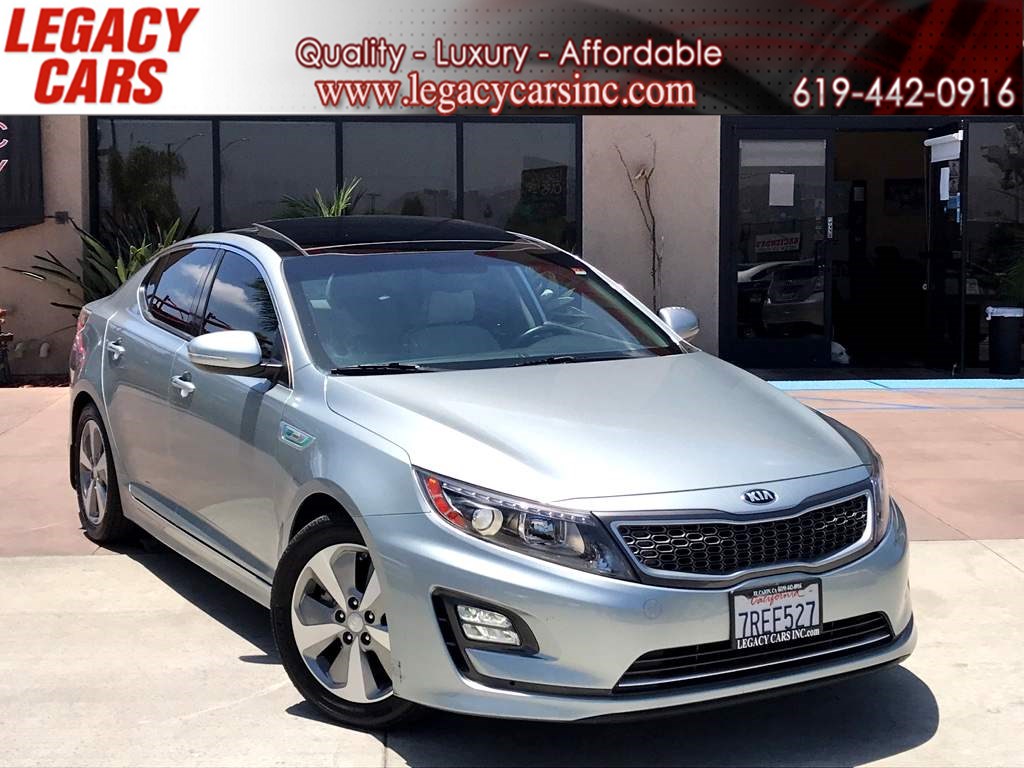 Sold 2016 Kia Optima Hybrid Ex W Tech Pkg Nav Pamo Sunroof In El Cajon