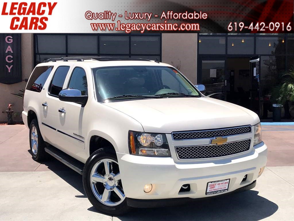 Sold 2012 Chevrolet Suburban Ltz 4x4 W Nav Sunroof Dvd 3rd Row In El Cajon