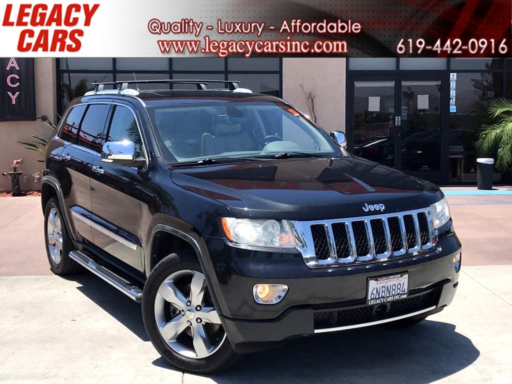 Sold 2011 Jeep Grand Cherokee Overland 5 7l Hemi V8 W Nav Pano Sunroof In El Cajon