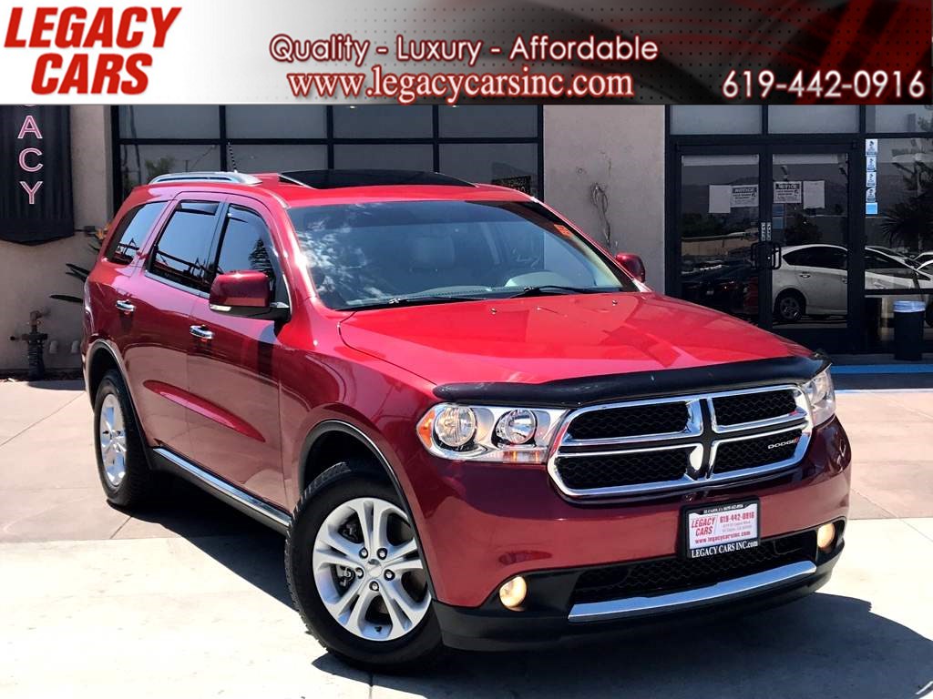 Sold 2013 Dodge Durango Crew 5 7l Hemi V8 W Nav 3rd Row In El Cajon