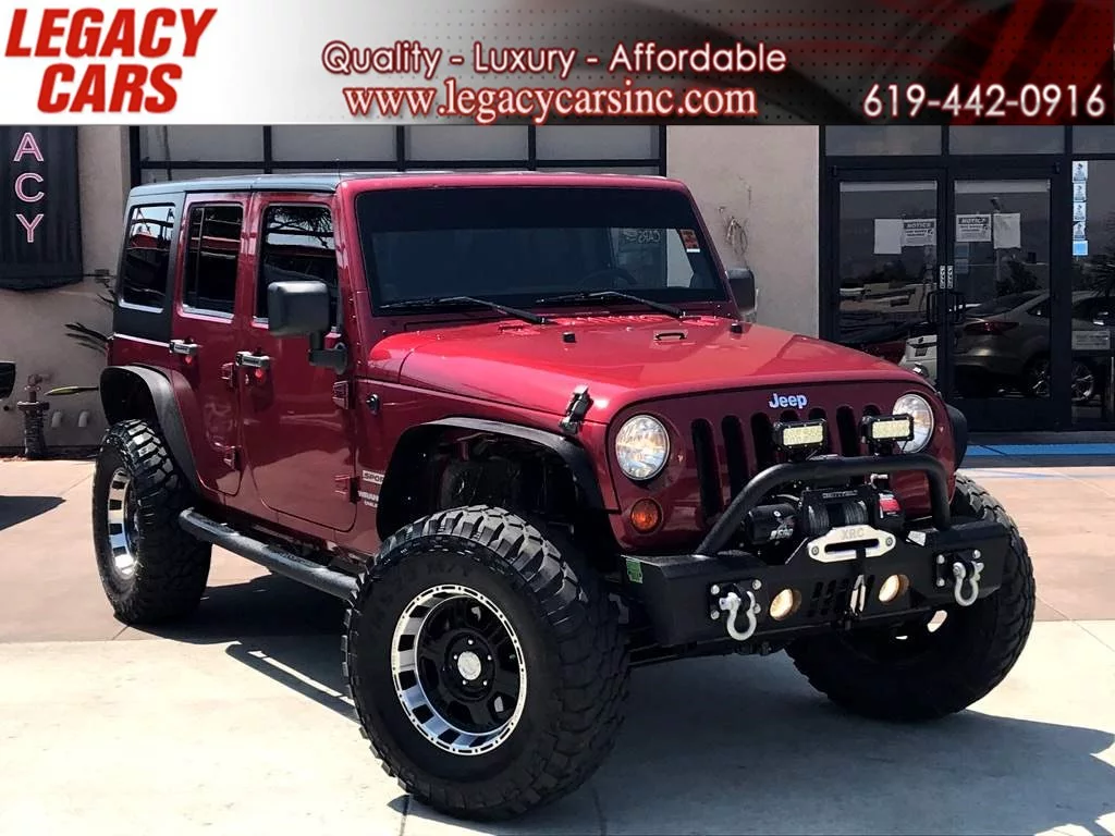 Sold 2011 Jeep Wrangler Unlimited Sport 4x4 6-Speed Manual Hard Top LIFTED  in El Cajon