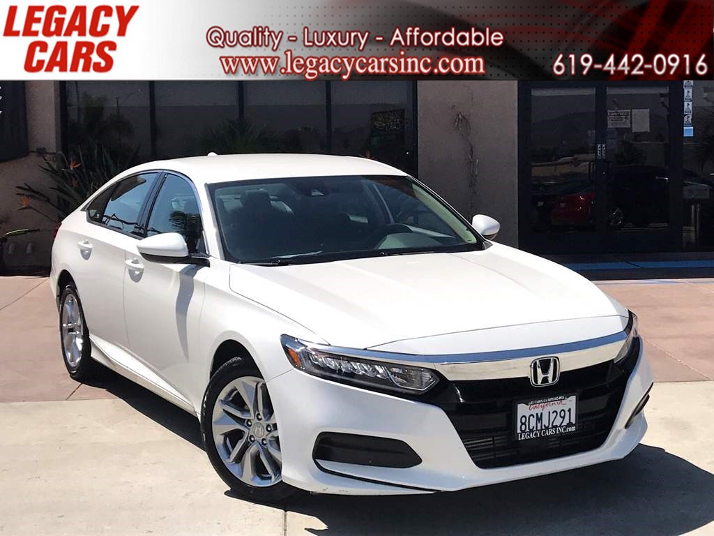 Sold 2018 Honda Accord Sedan LX w Backup Camera Bluetooth in El Cajon