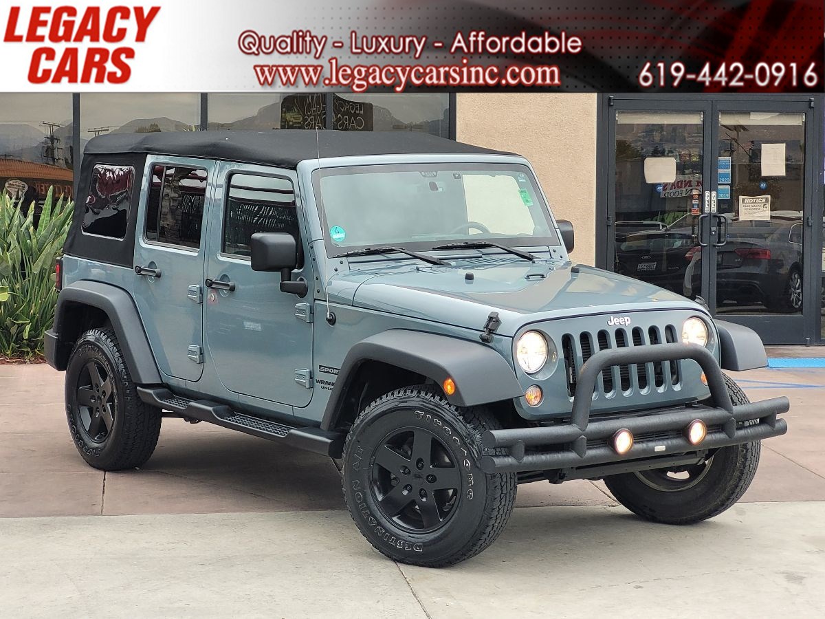 Sold 2014 Jeep Wrangler Unlimited Sport 4x4 in El Cajon