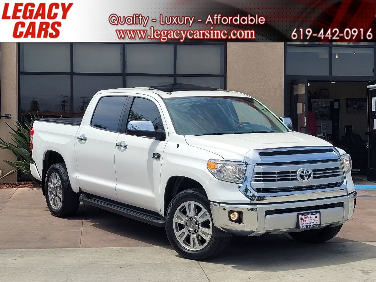 Sold 2015 Toyota Tundra 2wd Truck 1794 Edition In El Cajon