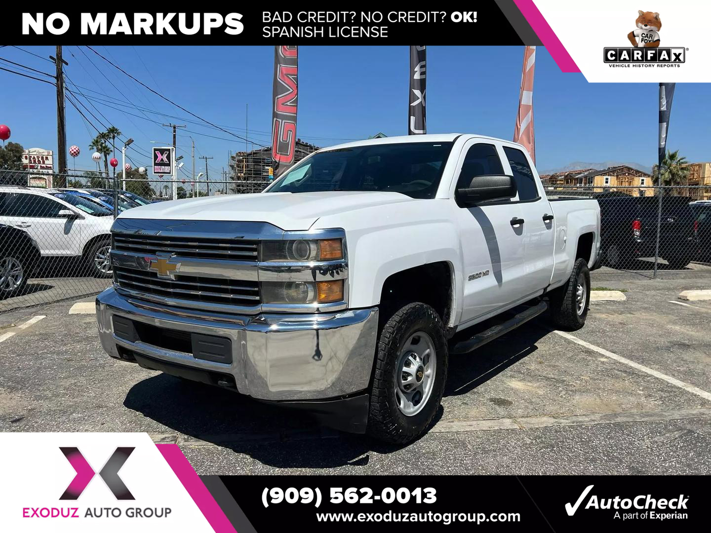 2016 Chevrolet Silverado 2500HD Work Truck