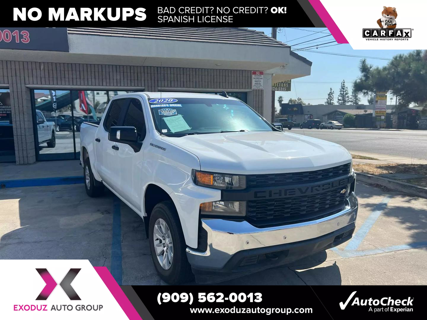 2020 Chevrolet Silverado 1500 Work Truck