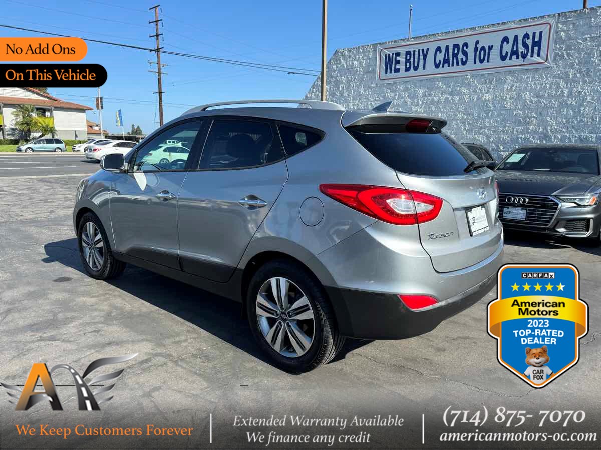 Sold 2015 Hyundai Tucson Limited