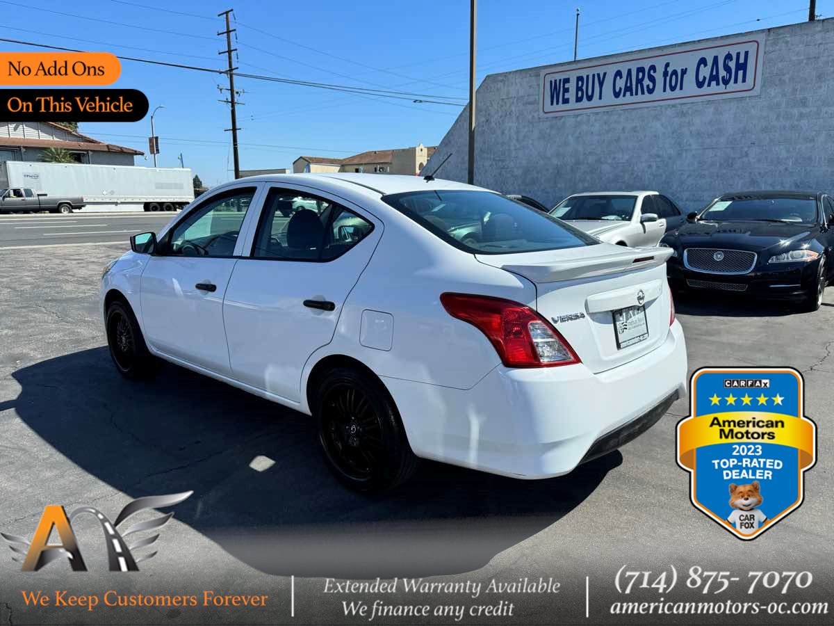 2019 Nissan Versa Sedan S Plus