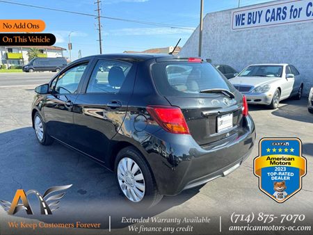 Sold 2015 Toyota Yaris LE