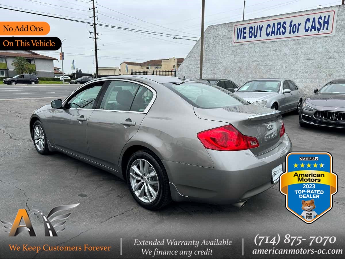 2009 INFINITI G37 Sedan Journey