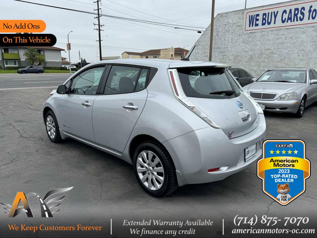 Sold 2016 Nissan LEAF S