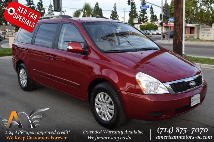 Sold 2012 Kia Sedona Lx In Fullerton