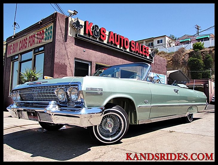 Sold 1963 Chevrolet Impala Ss Covertible In San Diego