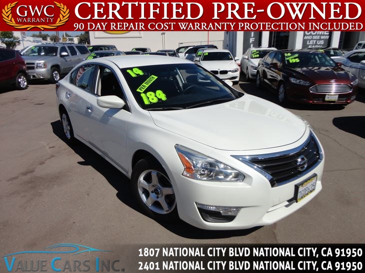 Sold 2014 Nissan Altima 2 5 Sv Sedan 4d In National City