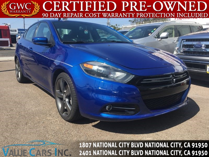 Sold 2014 Dodge Dart Gt Sedan 4d In National City