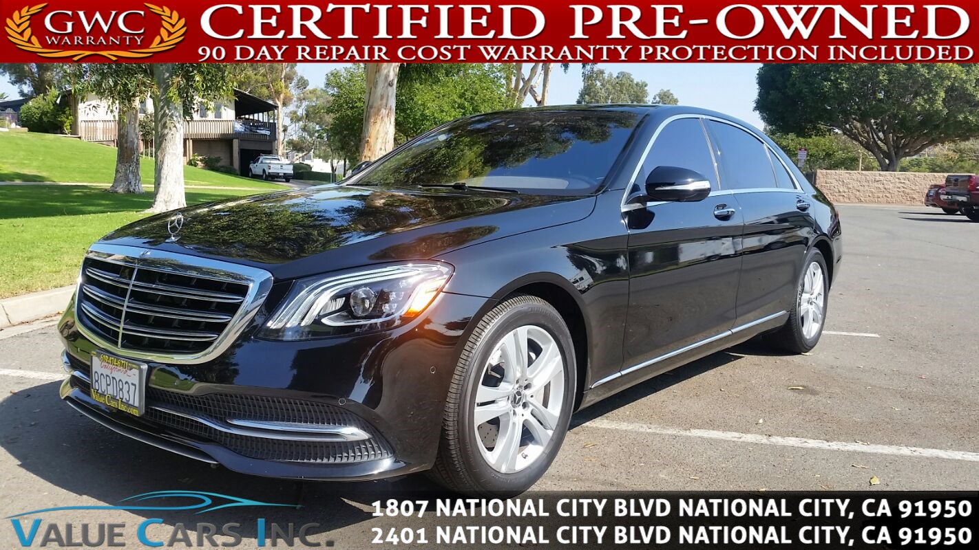 Certified Used 18 Mercedes Benz S 450 S 450 Sedan 4d In National City